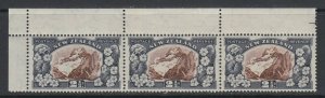 New Zealand, CP L5gy, MNH strip Stalk to Flower variety