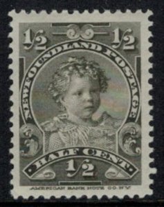 Newfoundland 1897 UN78 KEVII - MH