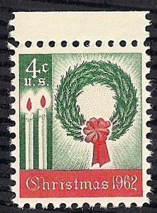 1205 4 cent Christmas Wreath mint OG NH EGRADED XF 94 XXF