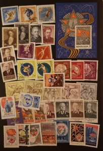 USSR Russia Stamp Lot Used CTO Soviet Union T6407