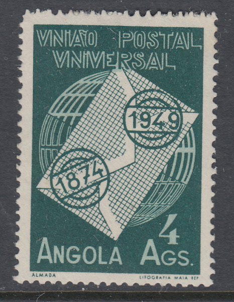 Angola 327 Unused Mint Hinged BIN