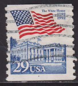 United States 2609 The White House Coil 1992