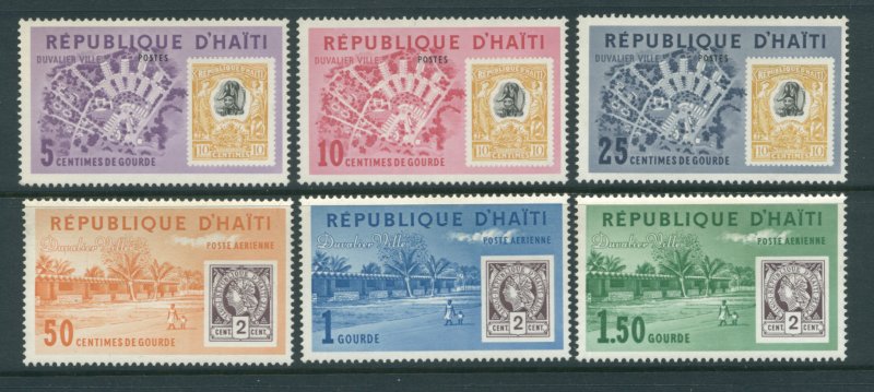 Haiti 500-2, C203-5  MNH cgs