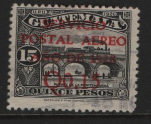 GUATEMALA, C5, USED, 1929, AIR POST MAIL