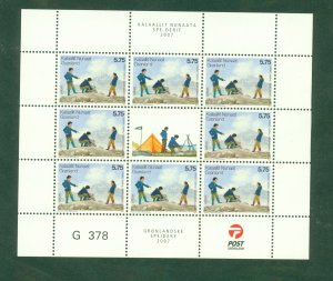 GREENLAND 493a MNH S/S CV $18.00 BIN $10.00