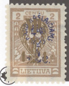 Lithuania, Scott #NB30, MH