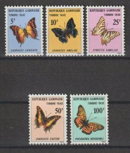 GABON 1978 SG D655/9 MNH