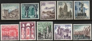 Spain Sc #1200-1209 MNH