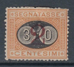 ITALY - RARE Tax Sassone n.19 unused cv 2700$ Super centered