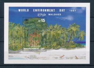 [50017] Maldives 1988 World environment day Trees MNH Sheet