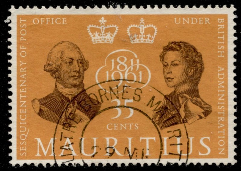 Mauritius #268 KGIII & QEII Used CV$9.25
