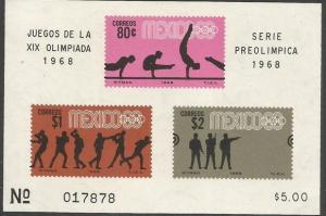 MEXICO 995a NH OLYMPIC SS [D2]