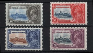 Trinidad & Tobago 1935 Silver Jubilee set fine mint
