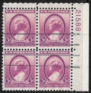 US #784 3c Susan B Anthony