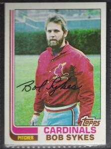 1982 TOPPS #108 Bob Sykes NRMT-MT