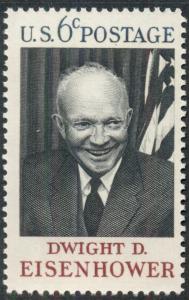 #1383 6¢ EISENHOWER LOT OF 400 MINT STAMPS, SPICE UP YOUR MAILINGS!