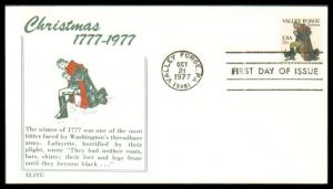 #1729 Washington at Valley Forge Elite FDC