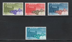 Malawi 1965 50th Anniversary of Revolution Scott # 29 - 32 MNH