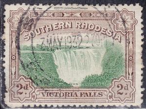 Southern Rhodesia 31 USED 1932 Victoria Falls