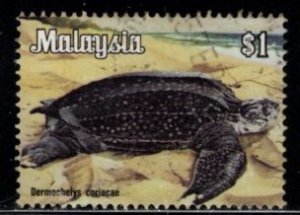 Malaysia - #179 Leatherback Turtle - Used