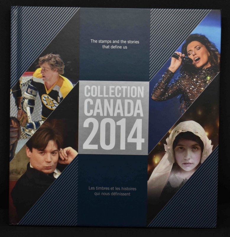 CANADA 2014 Stamp Yearbook USA delivery only.