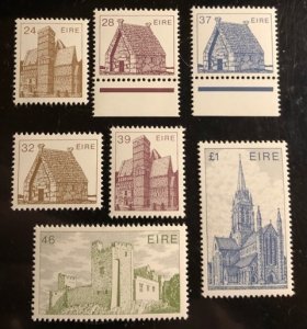 Ireland Scott# 638-644 VF NH Unused Set Cat. $16.50