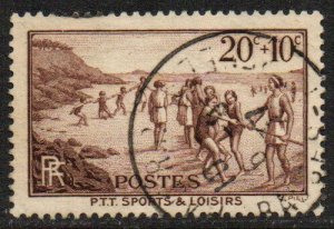 France Sc #B60 Used; Mi #348