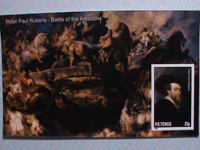 ​TOGO STAMP: PETER PAUL RUBENS -BATTLE OF THE AMAZONS MNH-STAMP S/S SHEET