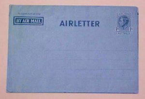 AUSTRALIA  AIR LETTER MINT 1948 #1 cat.$25.00 in OLD CATALOG