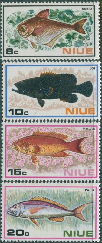 Niue 1973 SG175-178 Fish set MLH