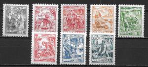 Trieste B Yugoslavia 68-75 Workers set MNH
