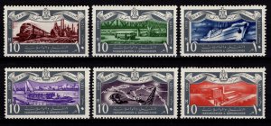 Egypt 1959 7th Anniv. of Revolution & Trans. & Comms. Commem., Set [Unused]