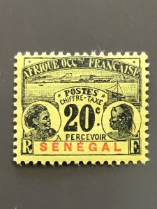 Senegal J7 F-VF MH. See note. Scott $ 10.50 .