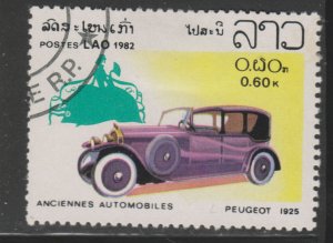 Laos 414 Classic Automobiles 1982