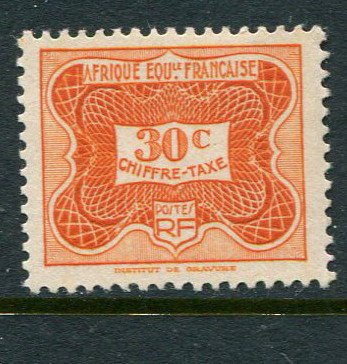 French Equatorial Africa #J13 Mint - penny auction