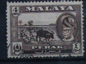 ​MALAYSIA STAMPS: 1961 SC#86 -VERY OLD USED SETS STAMP. VERY RARE
