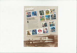 US Stamps/Postage/Sheets Sc #3182 Celebrate Century 1900's MNH F-VF OG FV 4.80