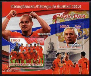 MALI - 2012 - European Football, Netherlands - Perf 2v Sheet - MNH-Private Issue