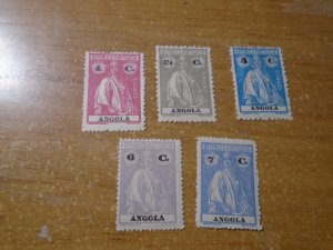 Angola  #  127-32   MH