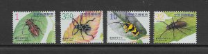 CHINA (ROC) #3976-7 INSECTS MNH