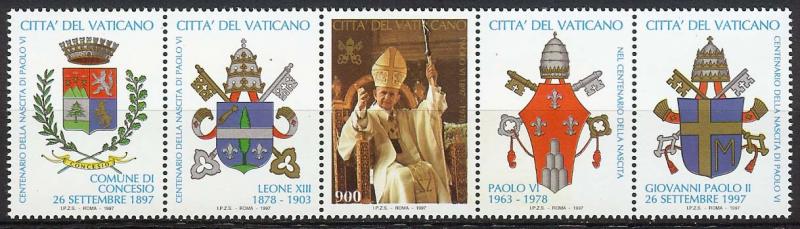 1997 - VATICAN - Scott #1050  - MNH VF **