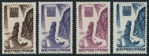 St Pierre and Miquelon 324-327, MNH. Michel 347-350. Soldiers' Bay, 1947.