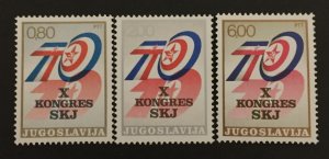 Yugoslavia 1974 #1210-2, MNH, CV$ .90