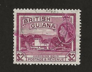BRITISH GUIANA SC# 266   FVF/U