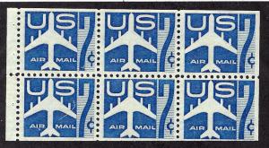 United States #C51a Mint,OG,NH... Booklet Pane... SCV $7.00