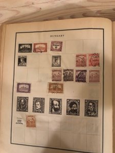 Modern Stamp Album Circa 1921