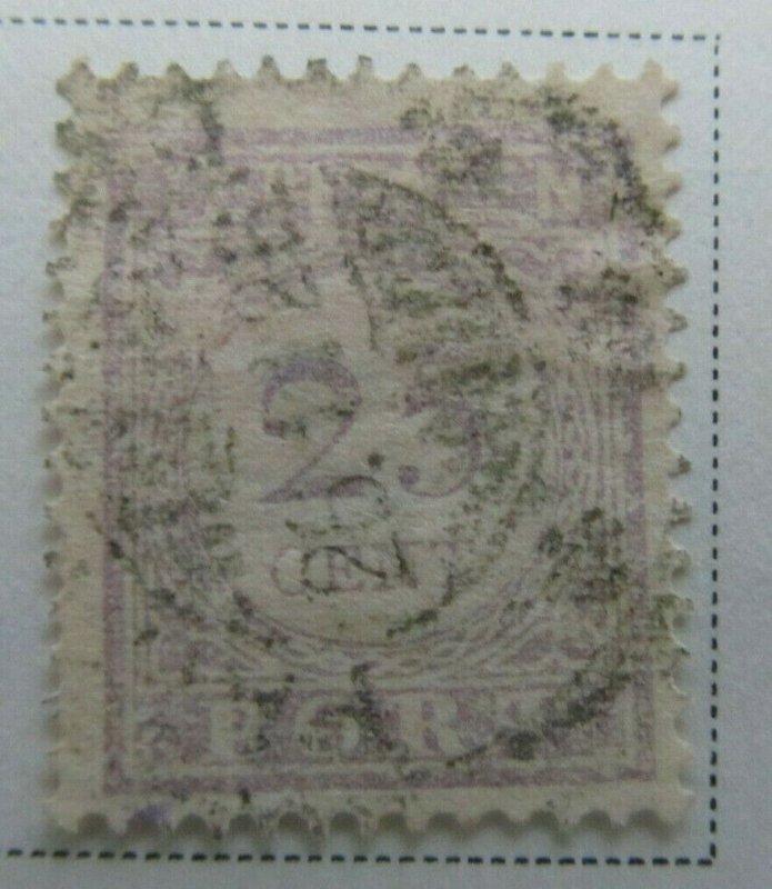 Surinam Postage Due 1913 25c Fine Used A13P9F947