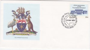 Australia Foundation of Hobart, Stamped Envelope, First Day Cover