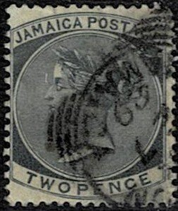 1886 Jamaica Scott Catalog Number 20 Used