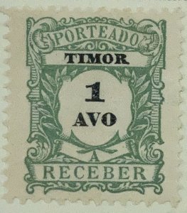 AlexStamps TIMOR #J1 SUPERB Mint 